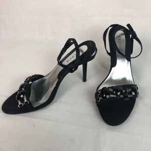 Palovio  Black Studded Pumps 6.5